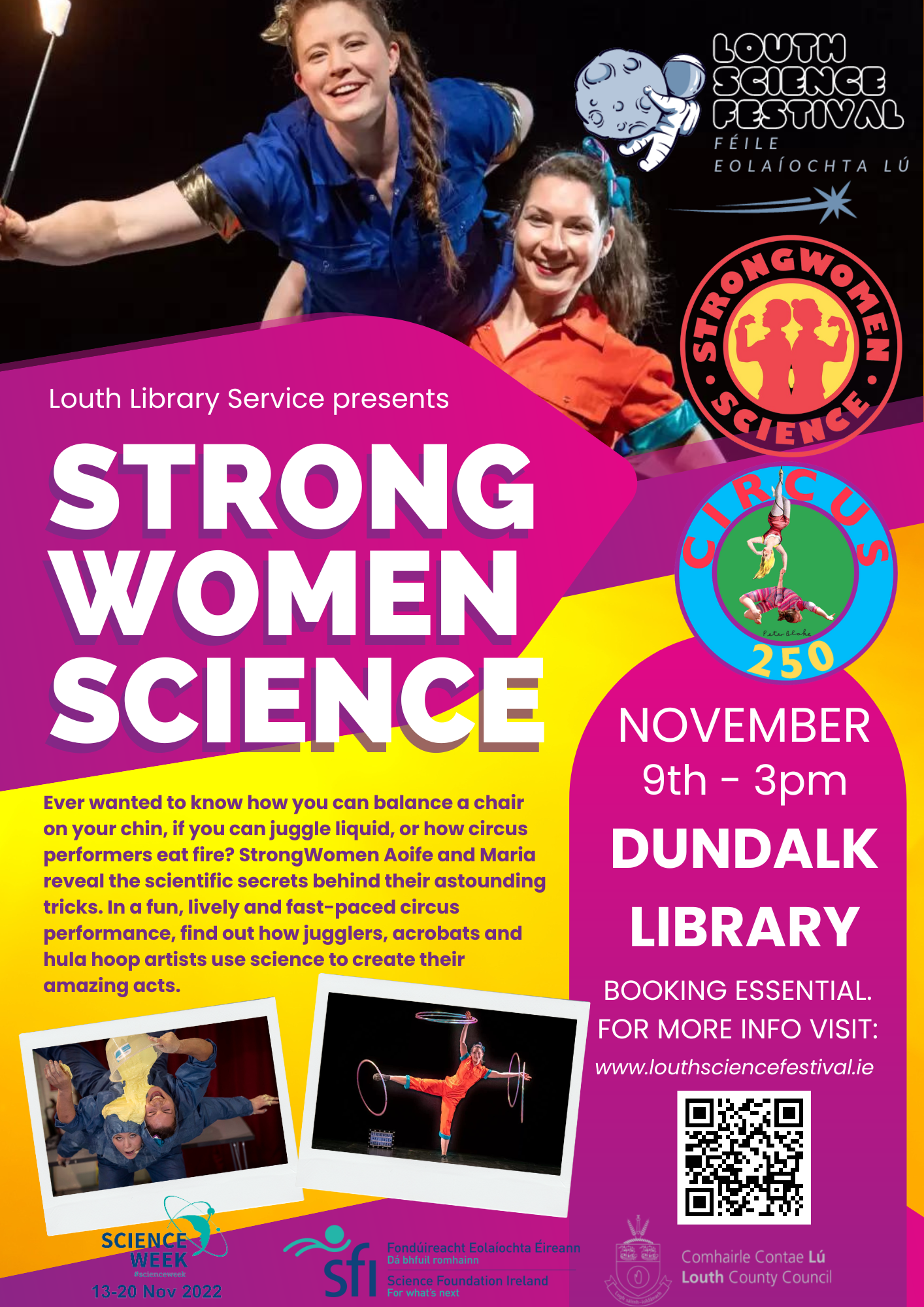 Strong Women Science – Louth Science Festival